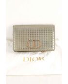 Bolso de hombro de piel con bastón dorado - 19x4x12 cm - Nunca usado