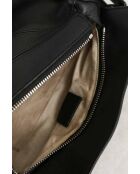 Schwarze Schultertasche aus Leder - 27x10x15 cm - Sehr guter Zustand