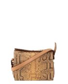 Braune Schultertasche aus Leder -24x19x8 cm - Sehr guter Zustand