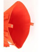 Sac à main en coton orange - 55x18x31 cm - Très bon état
