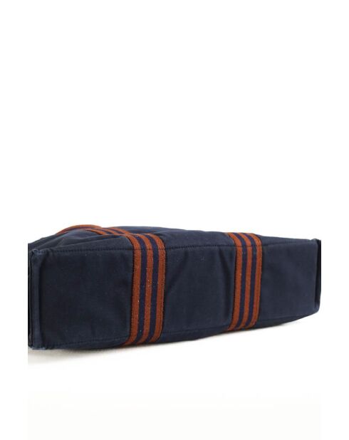 Bolsa de algodón azul marino - 42x10x32 cm - Buen estado