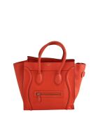 Borsa in pelle arancione - 38x16x31 cm - Ottime condizioni