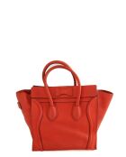 Borsa in pelle arancione - 38x16x31 cm - Ottime condizioni