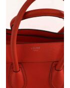 Borsa in pelle arancione - 38x16x31 cm - Ottime condizioni