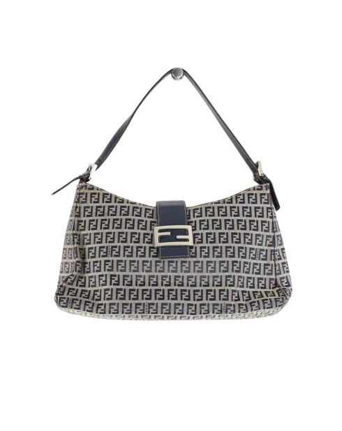 Graue Schultertasche aus Stoff - 34x11x22 cm - Sehr guter Zustand