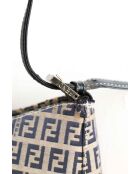 Graue Schultertasche aus Stoff - 34x11x22 cm - Sehr guter Zustand