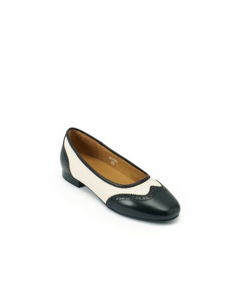 Ballerines en Cuir Yselle noires