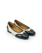 Ballerines en Cuir Yselle noires