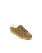 Baskets basses Nolan en cuir daim marron