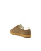 Low-Top-Sneaker Lana aus braunem Veloursleder