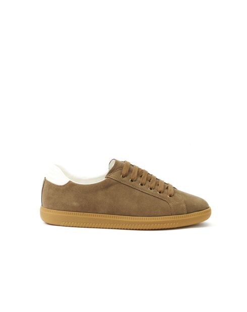 Sneakers basse Lana in pelle scamosciata marrone