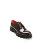 Derbies Isild en cuir bordeaux