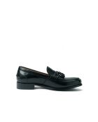 Schwarze Naël Loafer aus Leder mit Quasten
