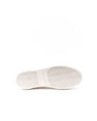 Baskets à bout en cuir ailé Isia noires