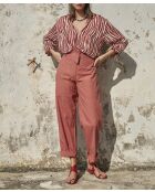 Pantaloni Cala Rossa Marco in popeline