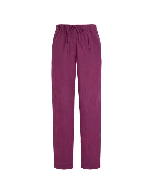 Angie magenta gaasbroek