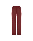 Pantaloni in garza di legno rosso Angie