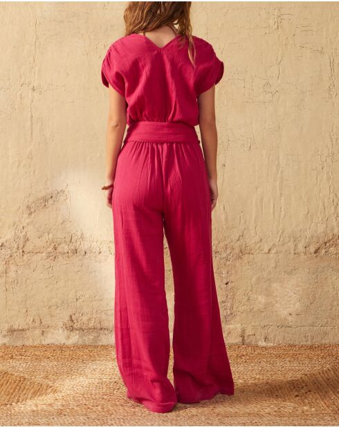 Diane Camelia Overall mit doppelter Gaze, rosa