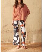 Hose im Stil der siebziger Jahre von Erika in Maravoile-Schwarz