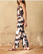 Hose im Stil der siebziger Jahre von Erika in Maravoile-Schwarz