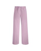 Pantalones de gasa Angela mauve Mist
