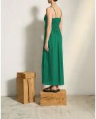 Vestido básico verde alegre de Balina