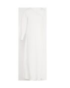 Vestido blanco de doble gasa Chiraze