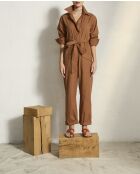 Mono Solal de popelina marrón habana