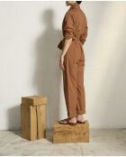 Mono Solal de popelina marrón habana