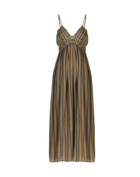 Vestido azul oscuro militar Balina Pelicano Maravoile