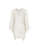 Mittellanger Kimono Rachel aus Latte-Pashmina