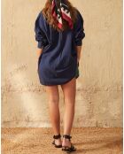 Delhi blaues Lena Dobby-Shirt