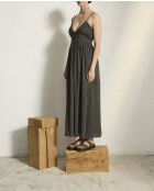 Basic-Kleid Balina aus Schiefer