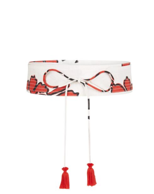 Ceinture fleurs indiennes de la ceinture Andria redclay combo