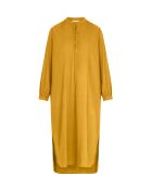 Abito lungo basic dorato Quarine