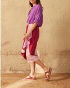 Rock Leon mit Grafikprint in einer Kombination aus Maravoile-Rosa