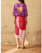 Rock Leon mit Grafikprint in einer Kombination aus Maravoile-Rosa