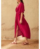 Camelia Pinkes Stella 2 Seidenkreppkleid