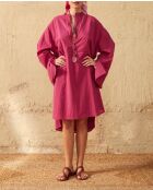 Adele basic camelia roze jurk