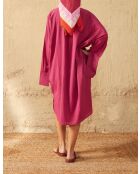 Adele basic camelia roze jurk