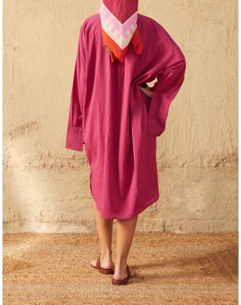 Basic-Kleid Adele in Kamelienrosa