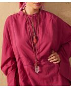 Adele basic camelia roze jurk