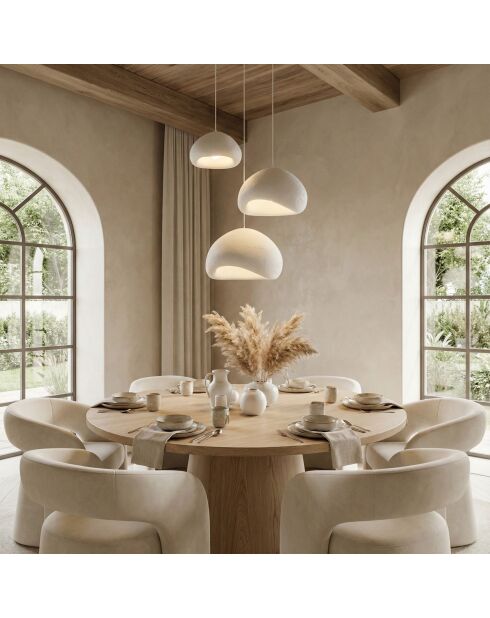 Loval Set T Luna weißer Kronleuchter - 55 x 45 x 60 cm