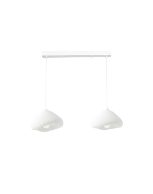 Lámpara Luna Luna Lora 30 2 C, color blanco, 65 x 30 x 30 cm