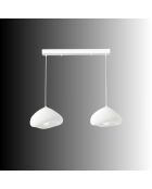 Lámpara Luna Luna Lora 30 2 C, color blanco, 65 x 30 x 30 cm