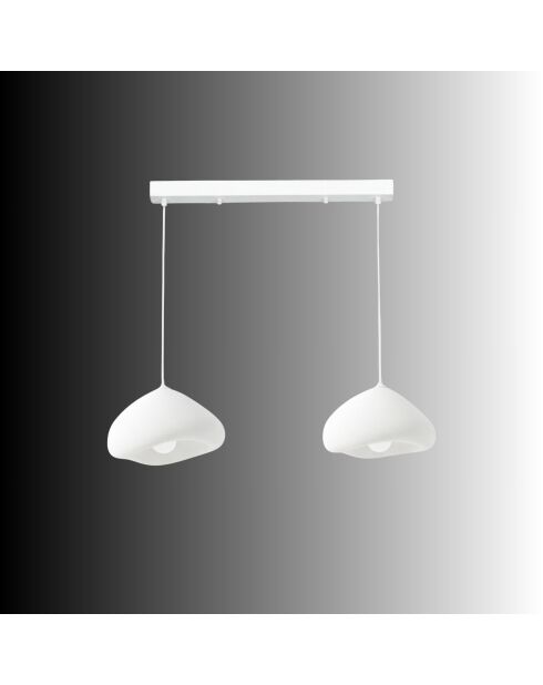 Lámpara Luna Luna Lora 30 2 C, color blanco, 65 x 30 x 30 cm