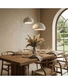 Lampadario Loval 30 40 T Luna bianco - 50 x 40 x 40 cm