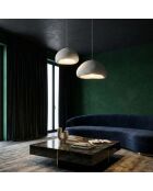 Lampadario Loval 30 40 T Luna bianco - 50 x 40 x 40 cm