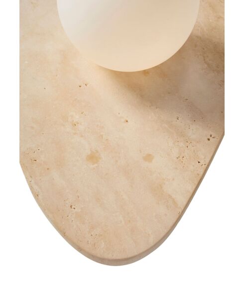 Lampada da parete Busy beige/bianco - 34 x 52 x 16 cm