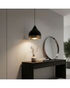 Yıldo M 6866 B schwarzer Kronleuchter - 30 x 20 x 53 cm